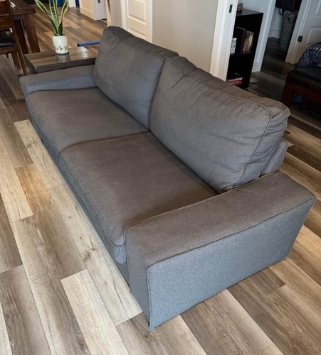 Ikea anthracite kivik couch - anthracite,